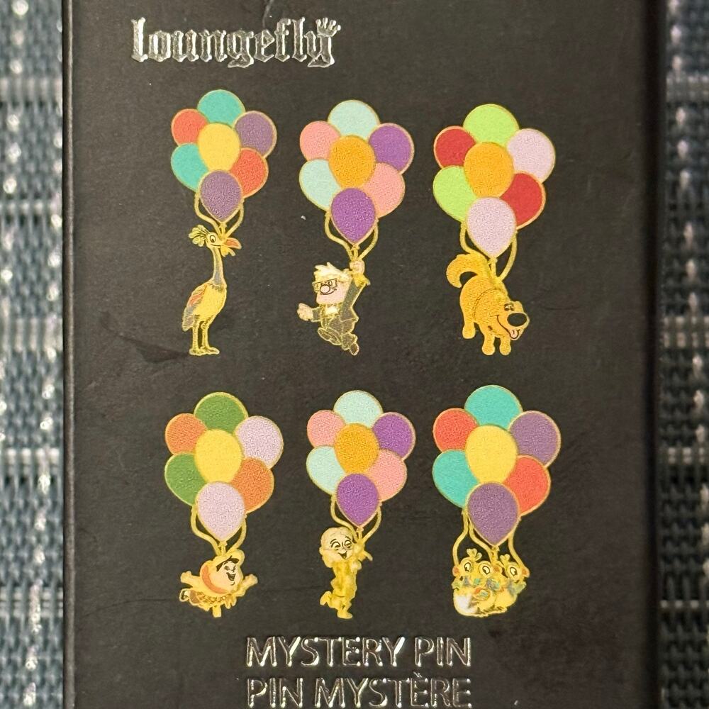New | Loungefly | Disney Pixar Up Balloon Characters Blind Box Enamel Pin - Picture 4 of 6